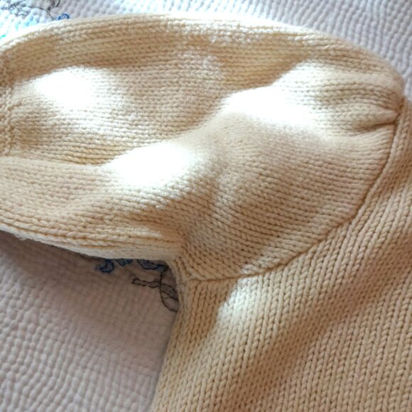 Wool Edwardian Cottagecore Sweater - Picture 4 of 11